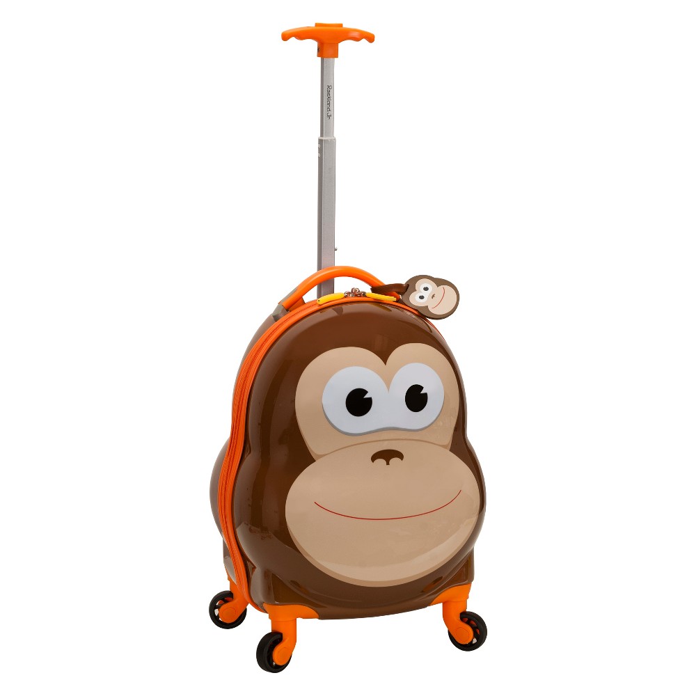 Photos - Luggage Rockland Kids' My First Hardside Carry On Spinner Suitcase - Monkey 