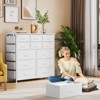 Whizmax 12 Dresser Drawer for Bedroom, Chest of Drawers, Wide Fabric Storage Drawer with Wood Tabletop for Kids Room, Closet, Hallway, Entryway - 4 of 4