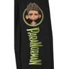 ParaNorman Norman Logo Men's Black Sleep Pajama Pants - 2 of 4