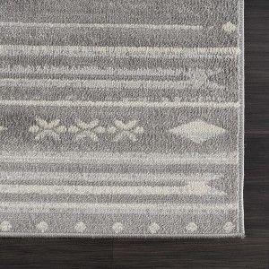 Hauteloom Tigri Aztec Ivory & Gray 2324 Area Rug - 1 of 4
