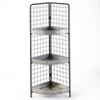 The Lakeside Collection 3-Tier Metal Corner Shelves - 3 of 4