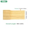 Unique Bargains Self Adhesive Realistic Wood Grain Durable Multi Use Masking Tape 1 Pc - 3 of 4