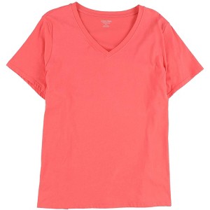 Calvin Klein Womens Solid Basic T-Shirt - 1 of 2