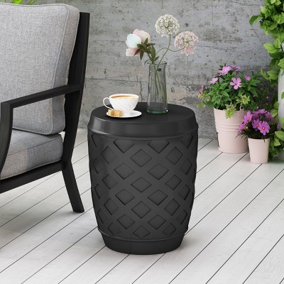 Vynxaria Outdoor  SIDE TABLE All Weather small Coffee Table for Garden Yard Patio Deck Balcony Shed Front Porch