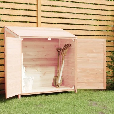 VidaXL Garden Shed 40.2"x20.5"x44.1" Solid Wood Fir