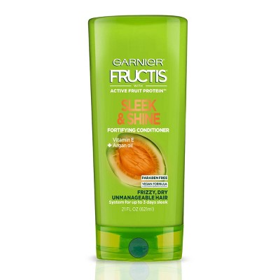 garnier fructis sleek and shine leave in conditioner curly hair