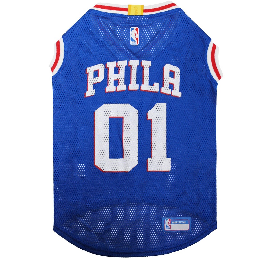 NBA Philadelphia 76ers 24" Pets Basketball Mesh Jersey