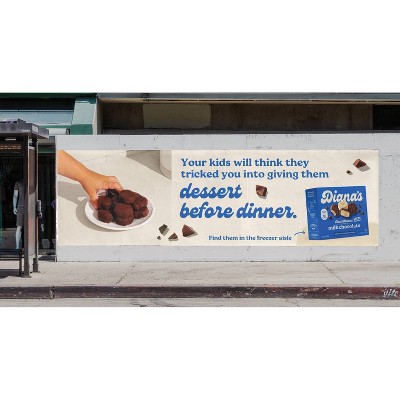 Diana's Bananas Frozen Dark Chocolate Real Banana Bites - 8oz