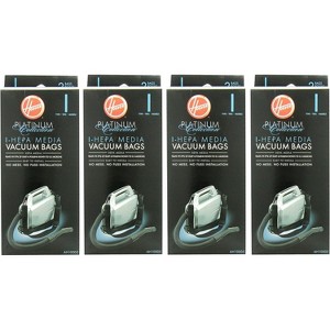 Hoover Type I HEPA Bag, AH10005 (4 Packs of 2: Total 8 bags) - 1 of 4