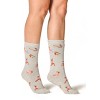 Women's LITE™ Julianna Novelty Crew Sock - 4 of 4