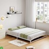 Metal Platform California King/King/Full Size Bed Frames 6 Inch Low Bed Frame w/ Arch Accent Sturdy Structure - 3 of 4