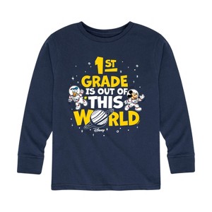 Boys' - Disney - 1st Grade Out Of This World Long Sleeve Graphic T-Shirt - 1 of 4