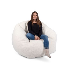 Big Joe Cloudberry Foam-Filled Structured Bean Bag Chair - 1 of 4