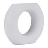 Sagebrook Home 5" Vase Contemporary Abstract Donut Cut-Out Vase Decorative Home or Office - 2 of 4