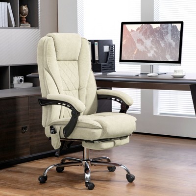 NicBex Massage Office Chair with Vibration Points, Adjustable Tilt Ergonomic Chair with Armrest, Swivel Gaming Chair for Office