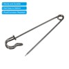 Unique Bargains Metal DIY Blankets Crafts Brooch Making Home Sewing Large Safety Pins 10 Pcs - 4 of 4