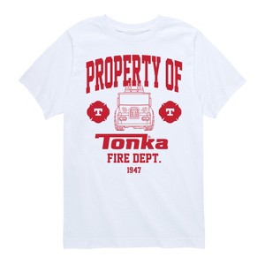 Boys' - Tonka - Property Of Tonka Fire Short Sleeve Graphic T-Shirt - 1 of 4