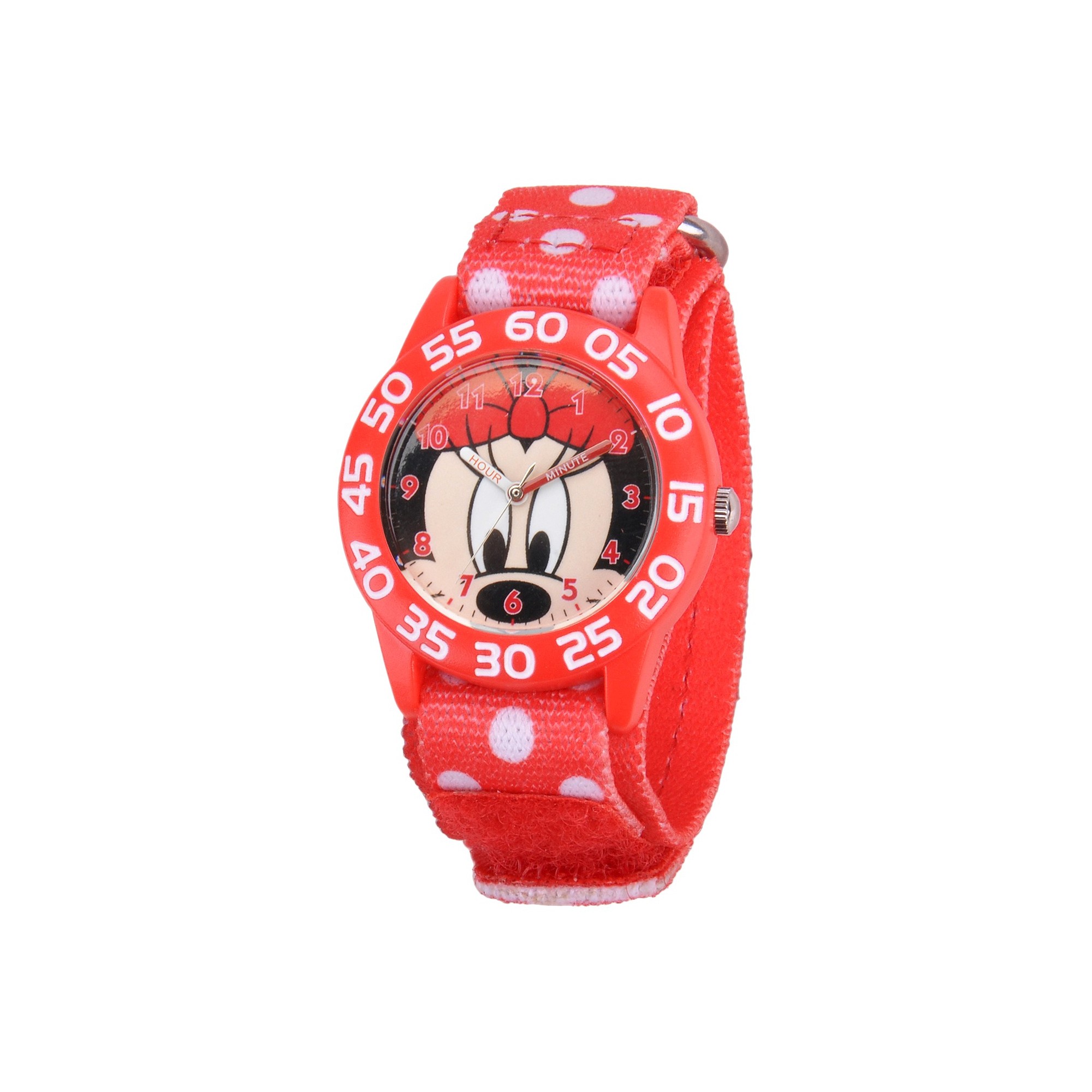 Kid's Disney Minnie Watch - Red, Women's, Size: Small