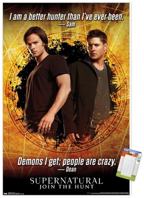 Trends International Supernatural - Quotes Unframed Wall Poster Print ...