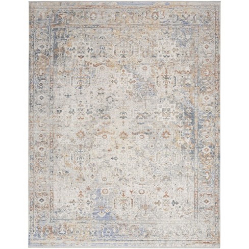 Nourison Timeless Classics Vintage Floral Indoor Rug Ivory 7'10" x 10' - image 1 of 4