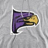 Men's Hunter College Distressed Primary Logo Pull-Over Hoodie - 2 of 4