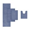 20x30" Polyester Bathroom Rug - Super Absorbent and Durable Floor Carpet" - 4 of 4