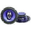 Pyle PL63BL 6.5" 360 Watt 3-Way Blue Label Car Audio Speaker System (2 Pack) and PL683BL 6x8" 360 Watt 3-Way Car Coaxial Speaker (2 Pack) - 3 of 4