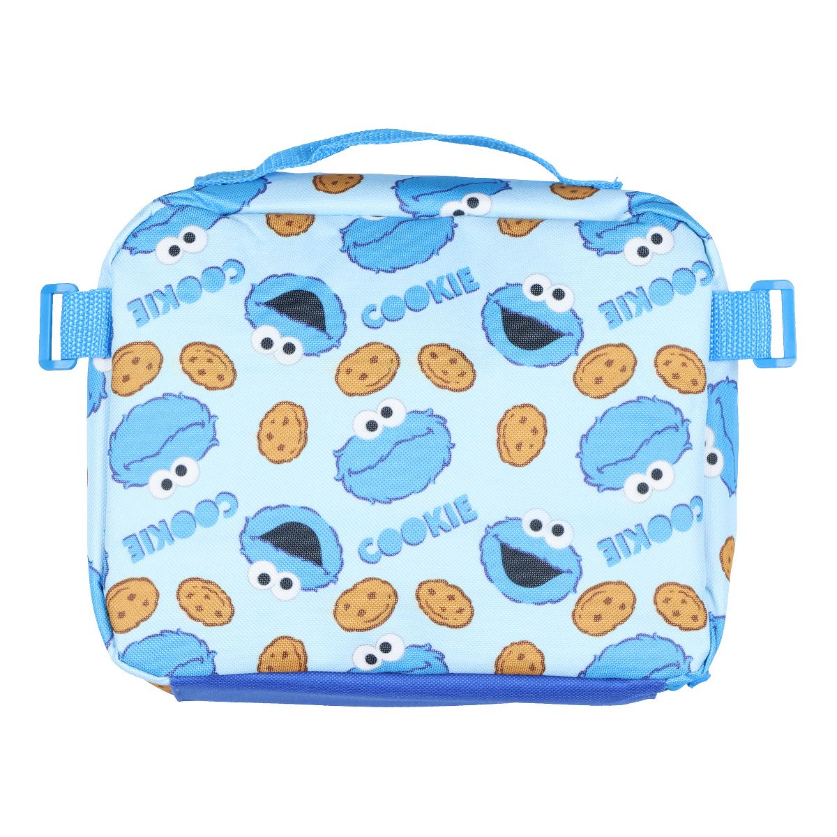 Intimo Sesame Street Backpack 5-Piece Mega Set Cookie Time Daypack with Lunch Box Blue - thumbnail 6
