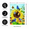 Evergreen Sunflower Glory Suede Garden Flag 12 x 18 Inches Indoor Outdoor Decor - 4 of 4