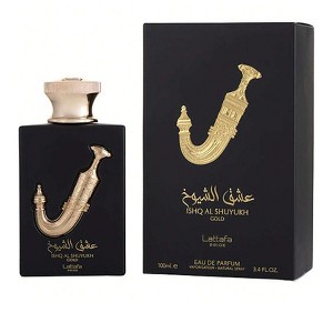 Lattafa Pride Ishq Al Shuyukh Gold by Lattafa Men Eau De Parfum Spray (Unisex) 3.4 oz - 1 of 1