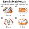 Big Dot of Happiness Fall Pumpkin - 4 Halloween or Thanksgiving Party Games - 10 Cards Each - Gamerific Bundle - image 3 of 4