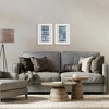 Stupell Industries Contrasting Linear Dashes 2pc Framed Print Under Glass Set - 2 of 4