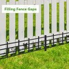 Decorative Garden Fence Animal Barrier Outdoor Landscape Patio Border - 3 of 4