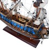 Model Ship 22" - Goto Predestination 18th Century Warship By Old Modern Handicrafts - 4 of 4