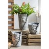 Okak 9x5.5x5.7 Inches Sand and Cement Conch Shell Planter Textured Finish for Indoor and Outdoor Use, Decorative Plant Pot - 3 of 4
