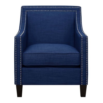 Emery Chair & Ottoman Blue - Picket House Furnishings