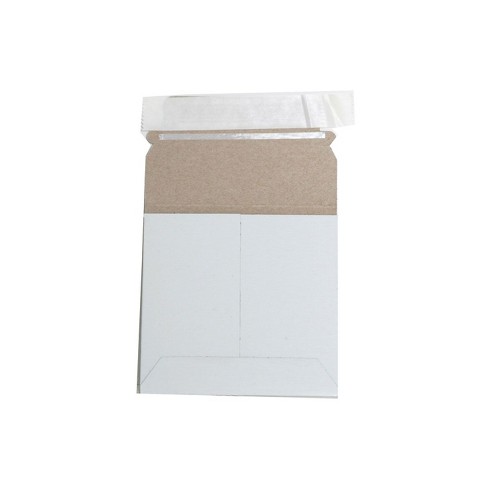 Jam Paper Stay-flat Photo Mailer Stiff Envelopes With Self