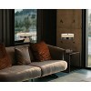 Cal Lighting 60W X 2 Parson Metal/Wood Desk Lamp with Metal/Fabric Shade with 2 USB Ports (BO-2758DK-BK) - 3 of 3
