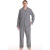 #FollowMe Mens Plaid Flannel Pajama Set  Stylish & Cozy Winter Sleepwear - 2 of 4