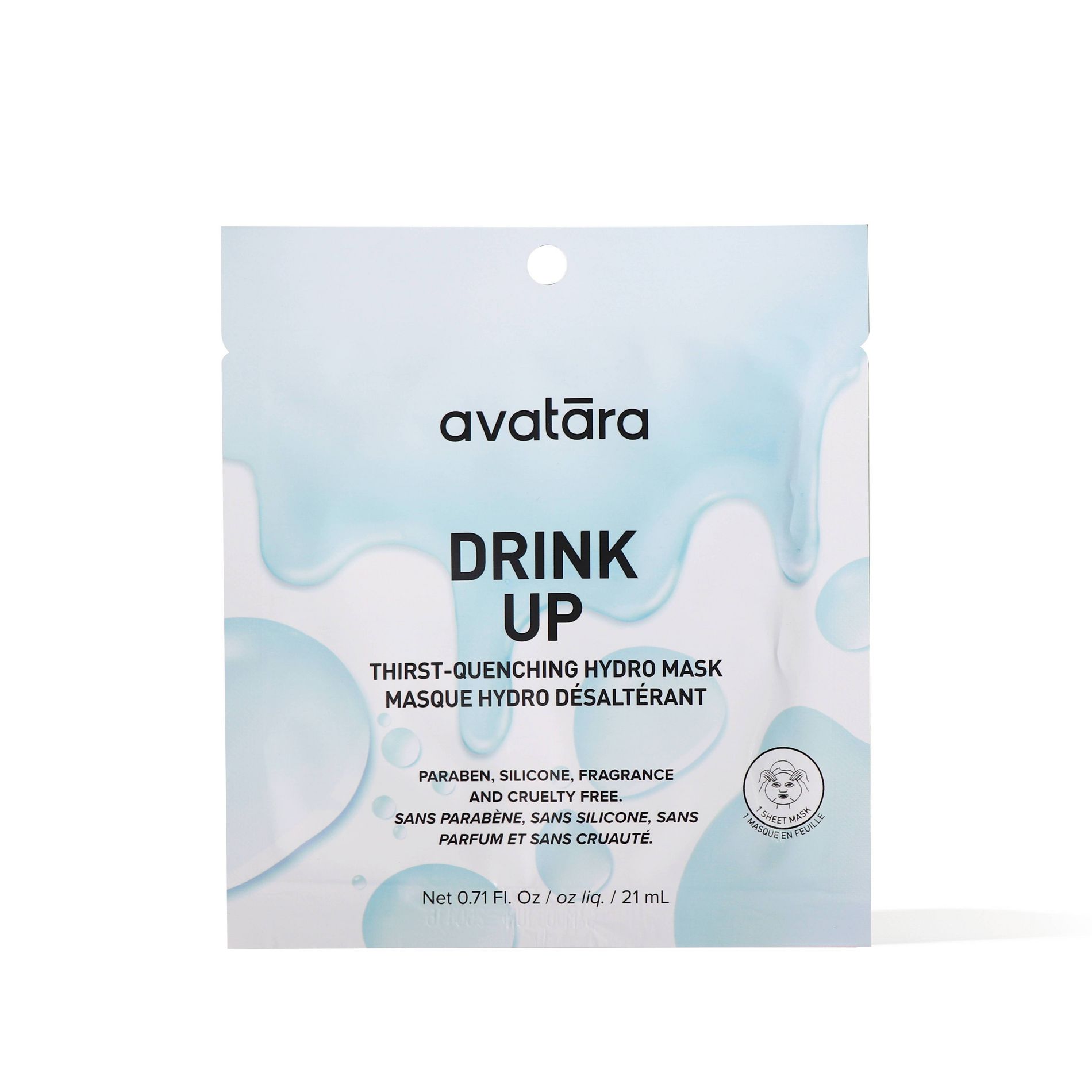 Avatara Drink Up Face Mask - 0.71 fl oz