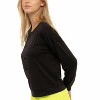 Women's ROUND NECK LONG SLEEVE TOP - Lucky in Love - 2 of 3