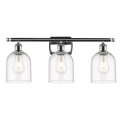 Bella - 3 Light Bath Vanity In Industrial Style-10.5 Inches Tall and 25.5 Inches Wide