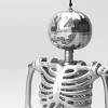 24" Poseable Skeleton with Disco Jack Halloween Decorative Prop Silver - Hyde and EEK! Boutique™ - 3 of 3