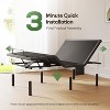 Marsail Adjustable Bed Twin XL, Head and Foot Incline Adjustable Bed Frame with Nightlight, Wireless Remote Control, 4 USB Ports & 4 Height Options - 2 of 4