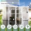 Greenhouse, Wooden Lean to Greenhouses for Outdoors, Heavy Duty Walk in Green House for Outside Winter for Sunroom Storage Shed, Garden, Backyard - 2 of 4