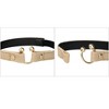 Allegra K Womens U Shape Shoe Lace Belt Shoe Ankle Detachable Elastic Straps for Heels - 2 of 4
