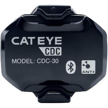 CatEye CDC-30 Bluetooth and ANT+ Magnetless Cadence Sensor - Black