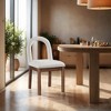 Meridian Furniture,Conrad Linen Textured Fabric Dining Chair - 2 of 4