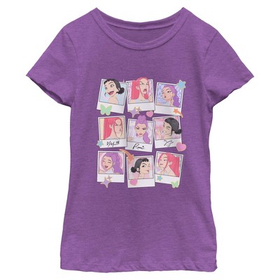 Kpop Demon Hunters Girls Huntrix Photo Frames Short Sleeve T Shirt : Target