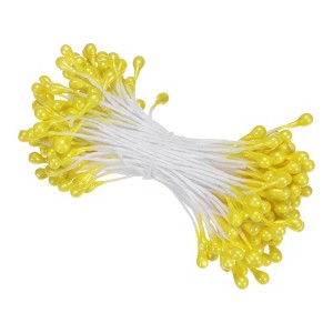 Unique Bargains Artificial Craft DIY Wedding Floral Arrangements Flower Stamen Kit 150 Pcs - 1 of 4